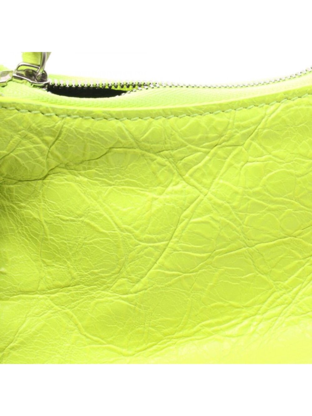 Balenciaga Handbag le Cagole Mini BB le Mini Neon Color 2-Way Yellow Leather - Picture 7 of 7